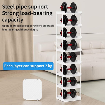 Narrow Shoe Storage Rack, Compact Single Shoerack Stand - Image 5