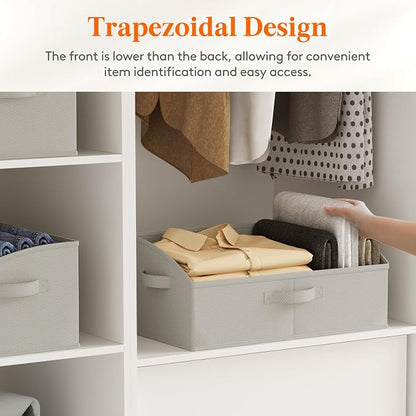 Lifewit Extra Large Trapezoid Closet Storage Bins - Image 3