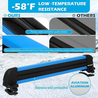 Multi-Purpose Alumium Blue Ski Rack - Image 3