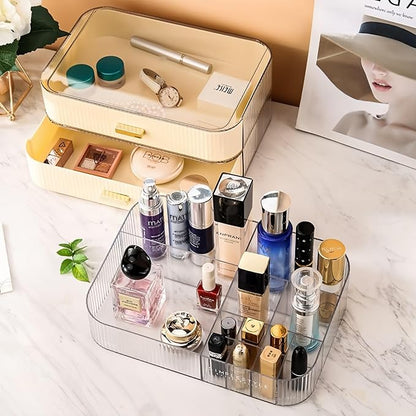 2 Pack Stackable Makeup Organizer - Image 6