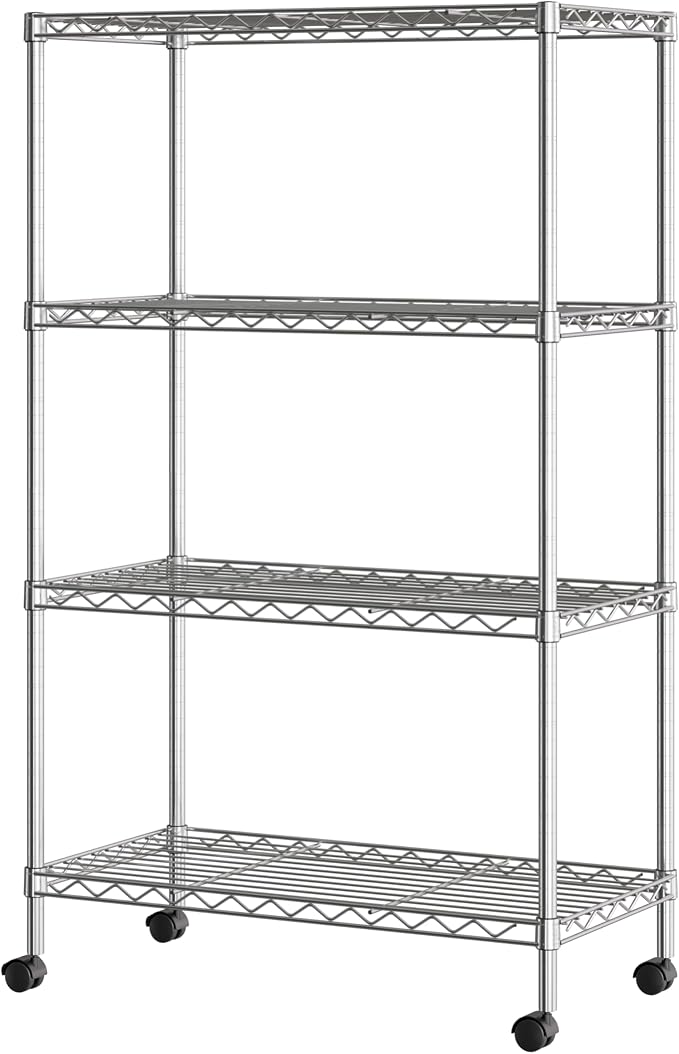 4-Tier Steel Wire Shelving - Image 6