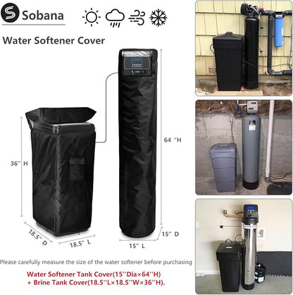 Water Softener Cover, Outdoor Insulated Water Softener Tank Cover - Image 2