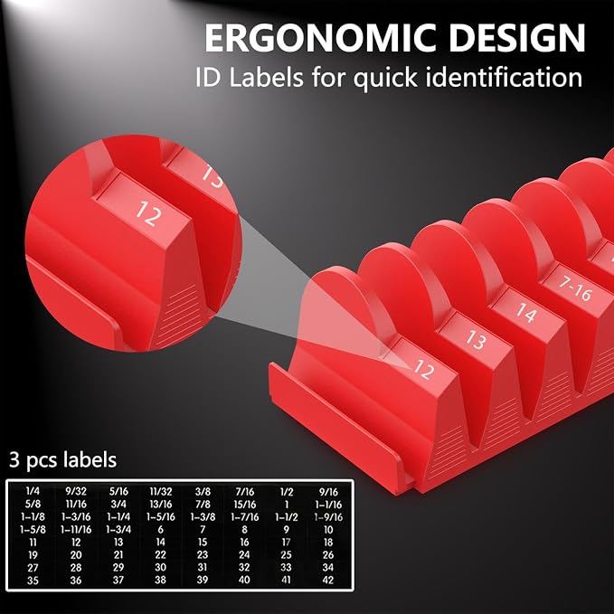 80 pcs MAGNETIC Modular Wrench Organizers - Image 6