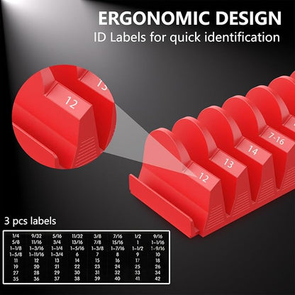 80 pcs MAGNETIC Modular Wrench Organizers - Image 6