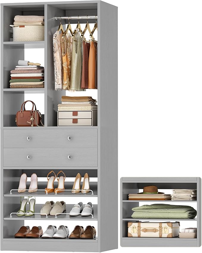 Besiost Small Closet System, Walk-in Closet Systems by Besiost
