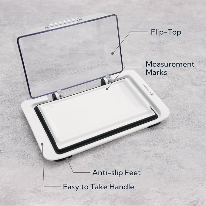 KITCHENDAO Airtight Flip-Top Butter Dish - Image 4