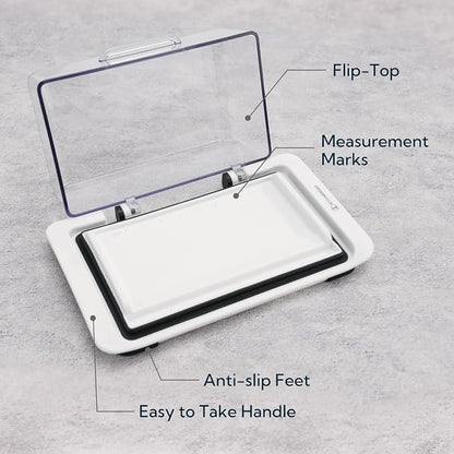 KITCHENDAO Airtight Flip-Top Butter Dish - Image 4