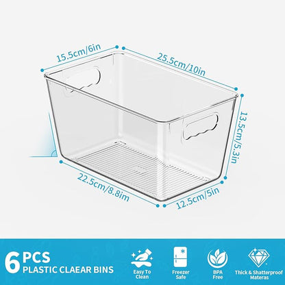 Clear Pantry Organizer Bins, Storage Containers & Plastic Containers - Image 3