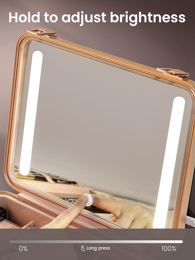 ROWNYEON Travel Makeup Case - Image 5