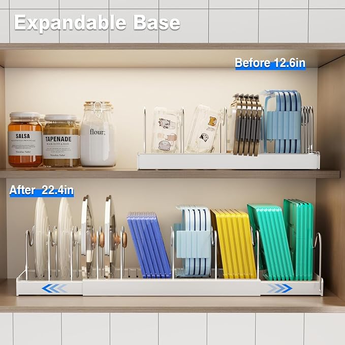 Pots and Pans Organizer Under Cabinet - Image 3