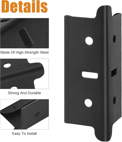 4 Pcs Post Coupling Coupler Connector - Image 3