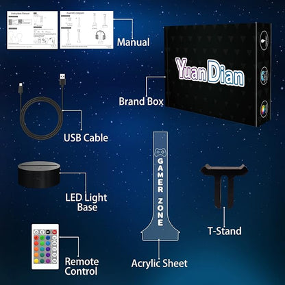 YuanDian Light up Headphone Stand - Image 8