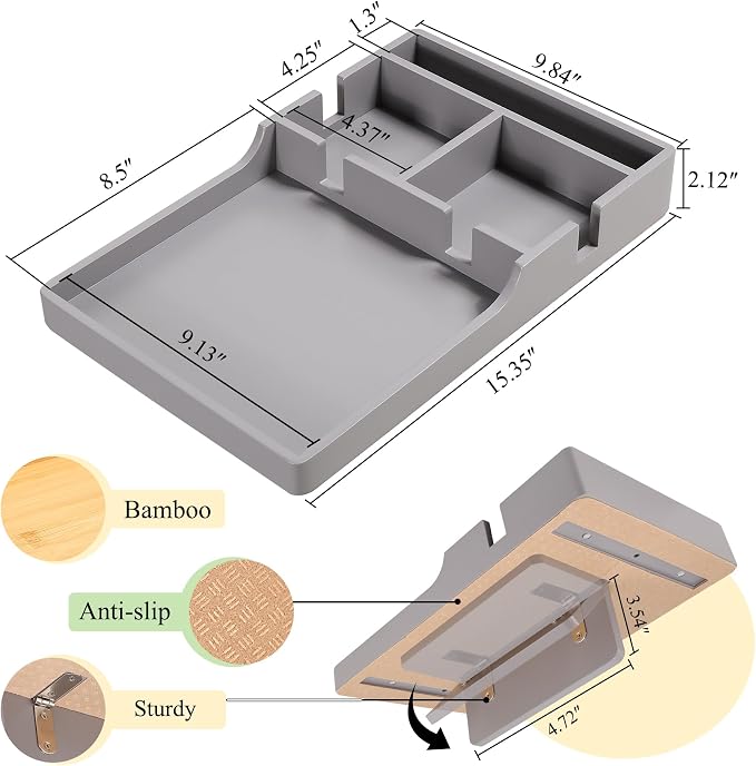 Couch Tray Insert for Sectional Couch, Couch Table - Image 2