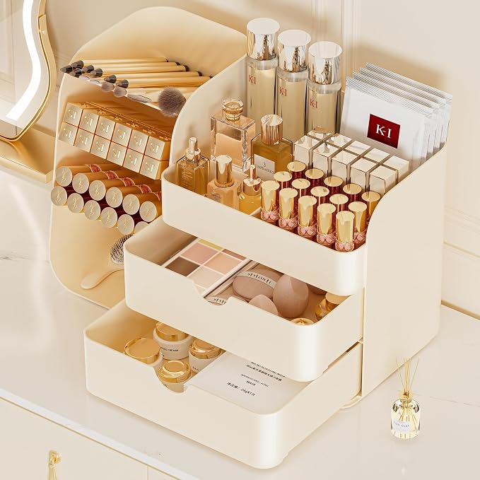 Makeup Organizer with Drawers, Large Capacity Countertop Organizer - Image 2