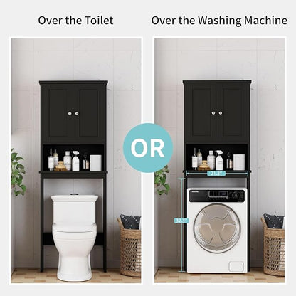 Shintenchi Over the Toilet Storage Cabinet, Bathroom Shelf Organizer - Image 5