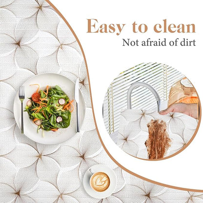 Quttisay Shelf Liner for Kitchen Cabinets, Non Adhesive Cabinet Liner, Non-Slip - Image 6