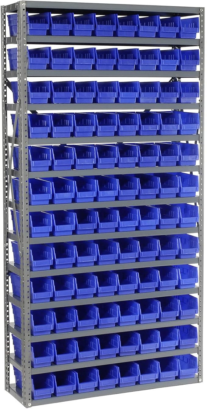 Global Industrial 13 Shelf Steel Shelving - Image 4