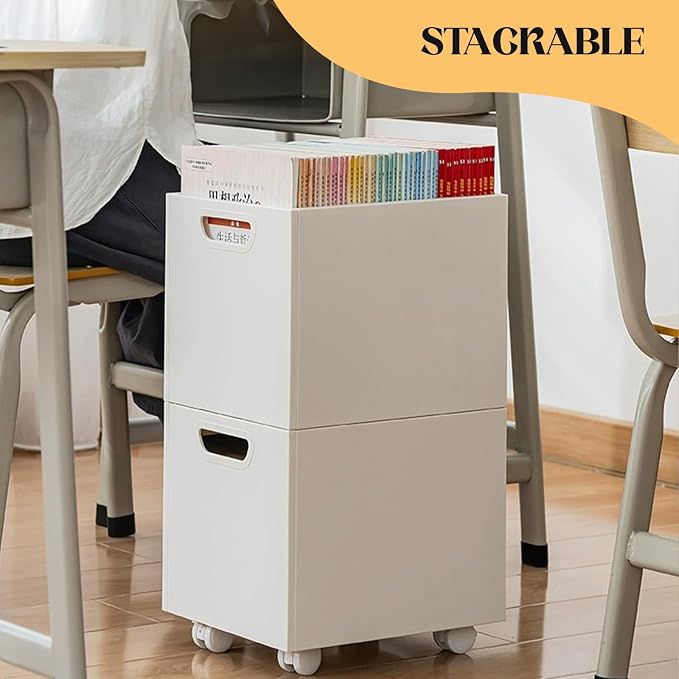 File Box Rolling File Organizer - Image 3