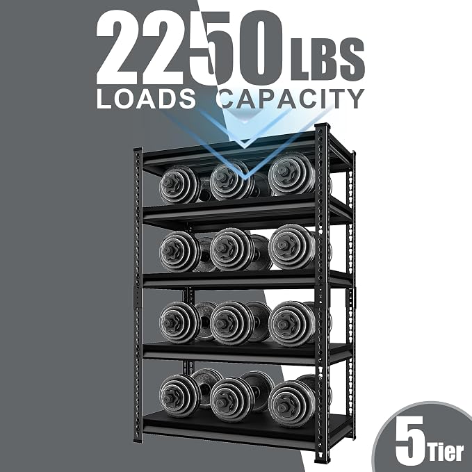 5-Tier Garage Shelving Heavy Duty - Image 7