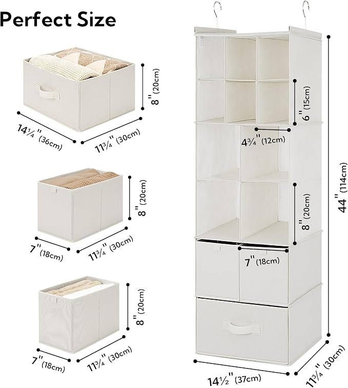GRANNY SAYS Hanging Closet Organizer - Image 3