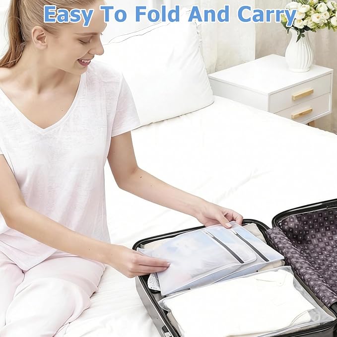 4 Pcs Mesh Laundry Bags for Delicates - Image 6