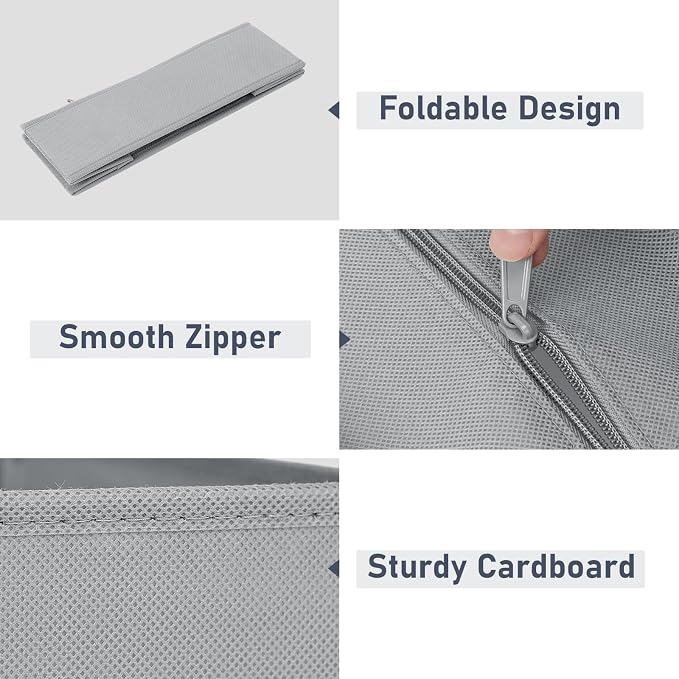 DIMJ Drawer Organizer Clothes - Image 5