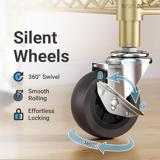 VIPEK R2 Plus Rolling Clothes Rack - Image 4