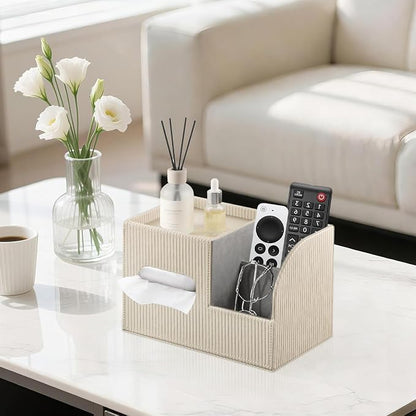 Modern PU Leather Cube Tissue Box Cover - Image 2