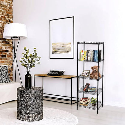 SUNLPH 5-Tier Wire Shelving Adjustable Shelves Unit Metal Storage Rack - Image 4