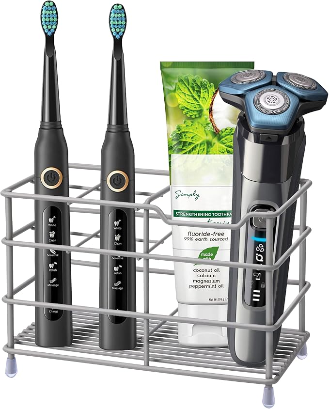 Urbanstrive 304 Stainless Steel Bathroom Toothbrush Holder Toothpaste Holder by Urbanstrive