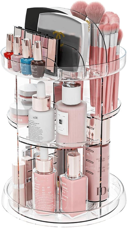 Yieach 360 Rotating Makeup Organizer - Image 8