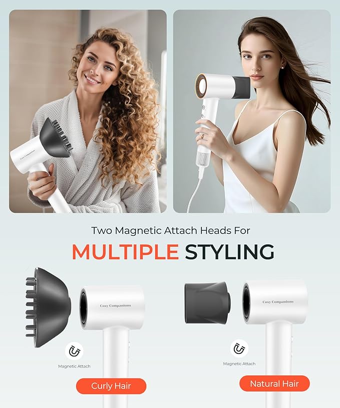 Hair Dryer, 150000 RPM High-Speed Blow Dryer - Image 5