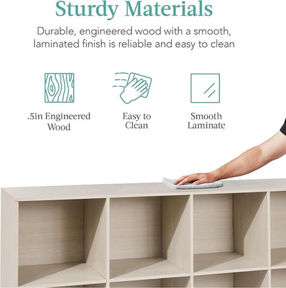 Best Choice Products 8-Cube Storage Organizer, 11in Shelf Opening, Display Shelf - Image 6