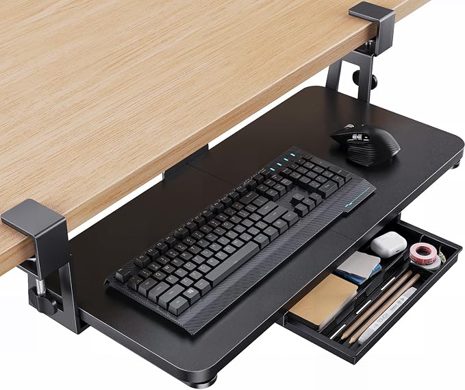 HUANUO Large Under Desk Keyboard Tray by HUANUO