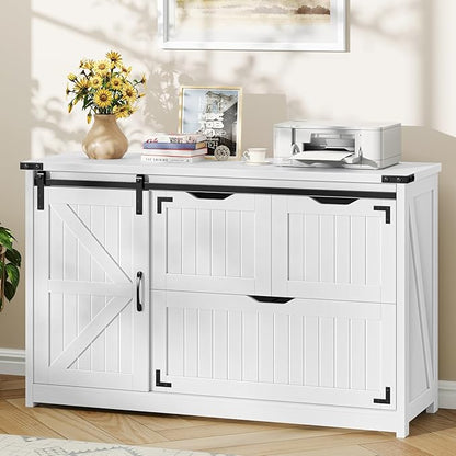 Halitaa 47.8” Farmhouse File Cabinet - Image 5