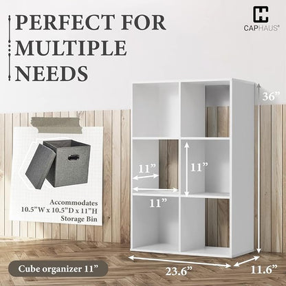 CAPHAUS Sturdy Room 11-Inch Cube Storage Organizer Shelf, - Image 3