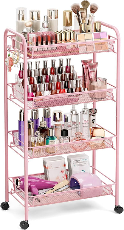 TOOLF 4 Tier Rolling Utility Cart by TOOLF