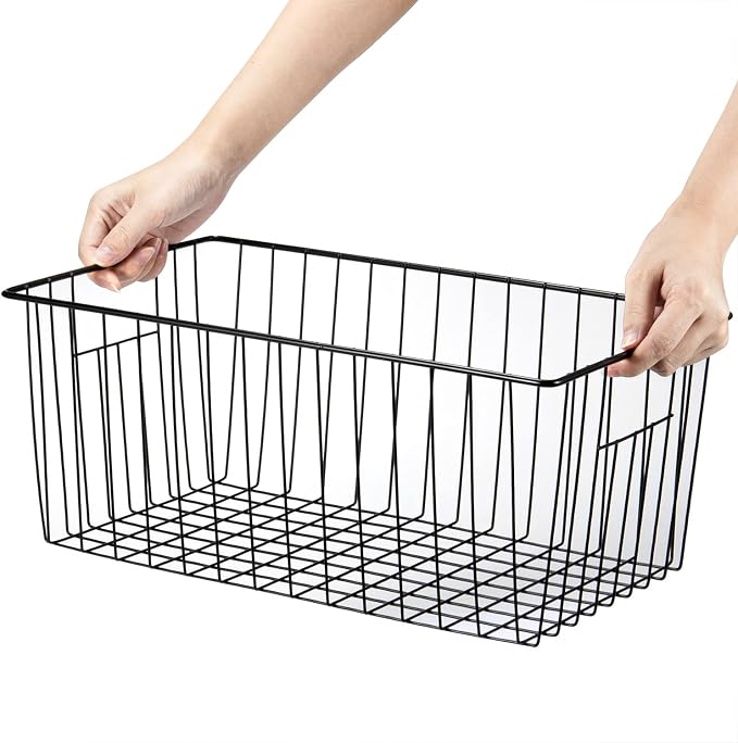 Upright Freezer Organizer Bins， Freezer Baskets - Image 2