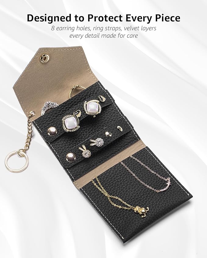 Small Travel Jewelry Organizer Case - Image 2