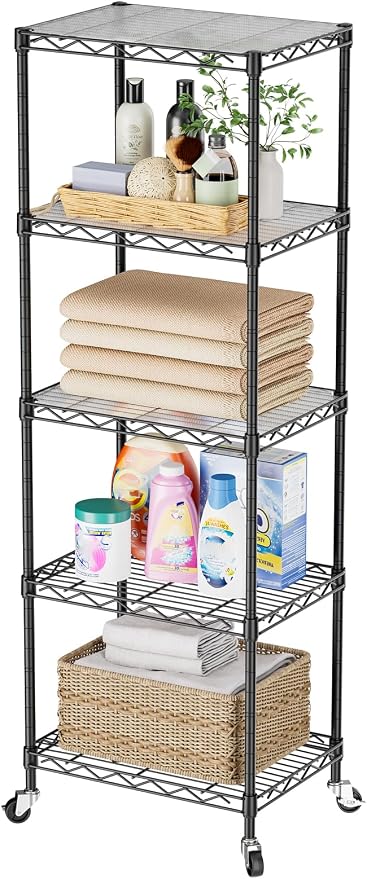 SINGAYE Shelf Closet Wire Shelving：Adjustable Metal Unit by SINGAYE