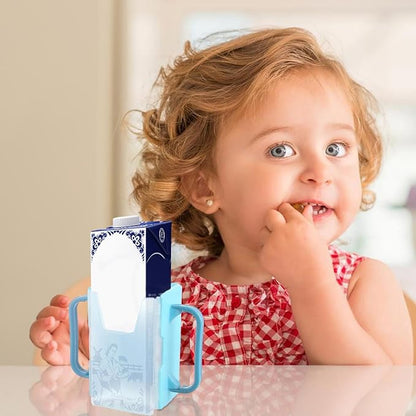 Milk Carton Holder Adjustable Folding Spill Proof Telescopic | Milk Box - Image 2