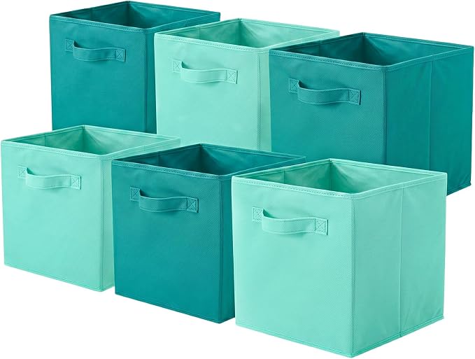 ShellKingdom Storage Bins, Foldable Fabric Storage Cubes And Cloth Storage by ShellKingdom