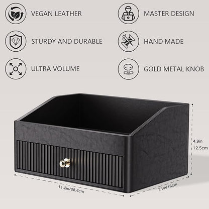 Vanity Organizer, Leather Skin Organizers - Image 4
