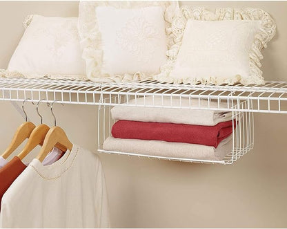 ClosetMaid 17 Inch Wide Hanging Basket Wire Shelving Accessory - Image 4