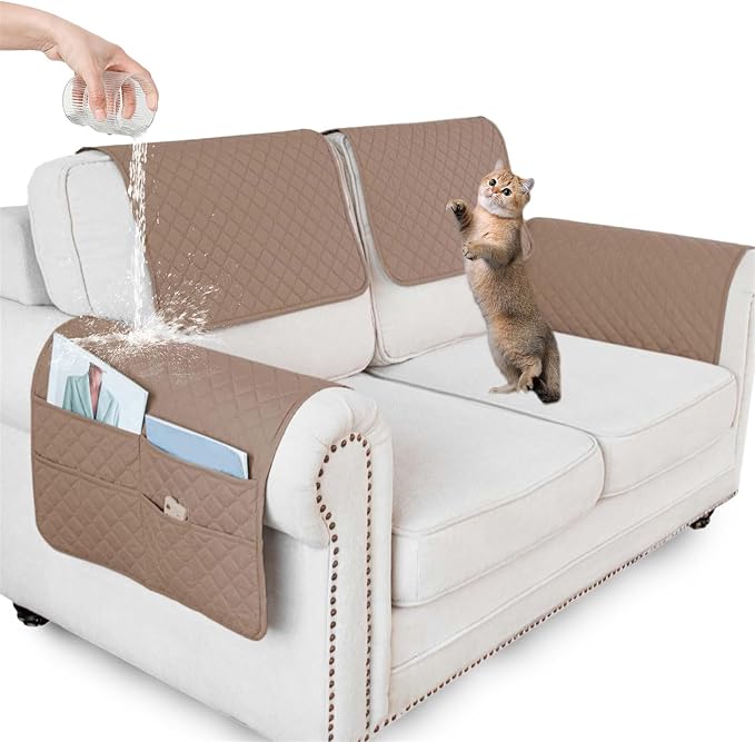 Waterproof Sofa Armrest Cover Headrest Cover by ZGDDPZA