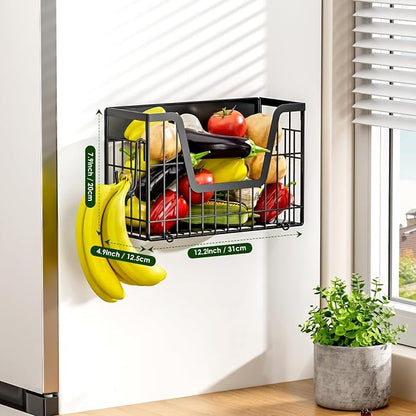 4-Pack Magnetic Fridge Shelf, Potato Onion Storage Bin; Multi-Use - Image 3