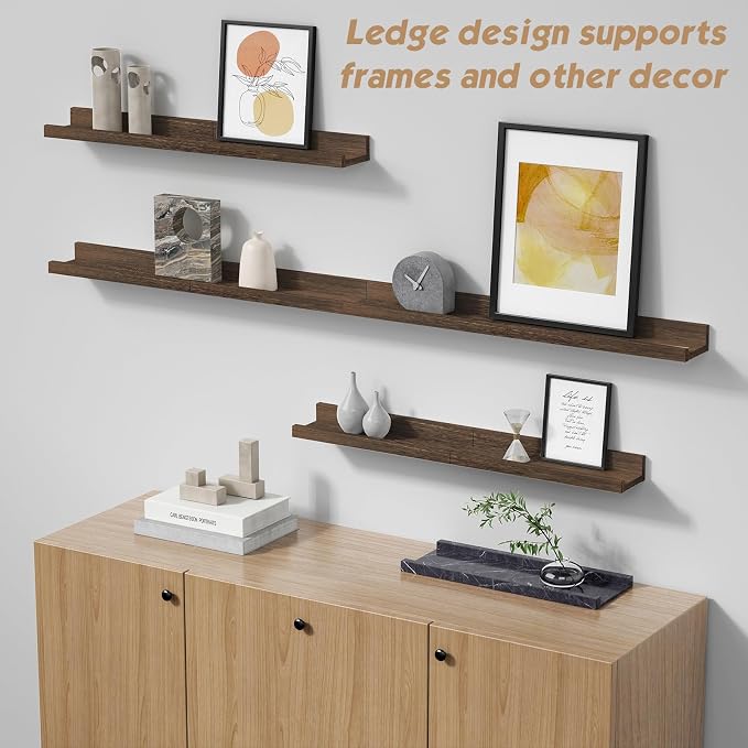 Forbena Wooden Floating Shelves - Image 6