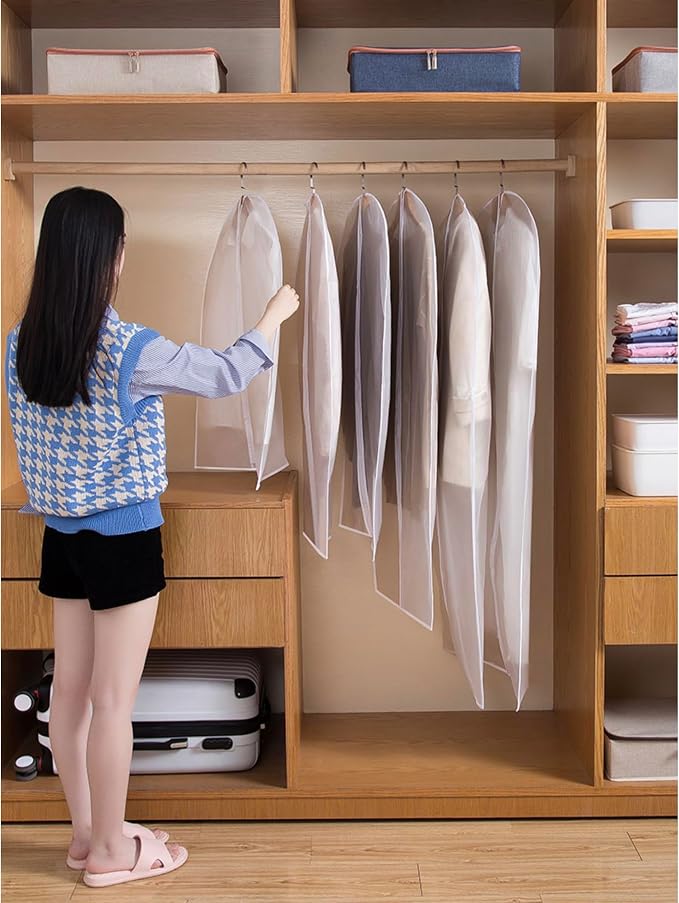 Garment Bags Clothes Storage Bag Closet Cover - Image 4