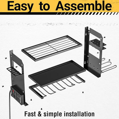 YYR Power Tool Organizer Wall Mount - Image 9