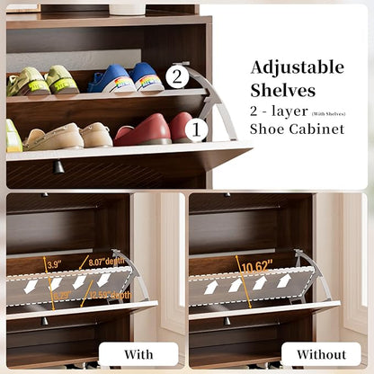 Fsbecl Shoe Cabinet for Entryway - Image 5